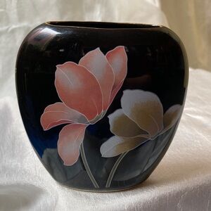 Japanese Porcelain Floral Vase
